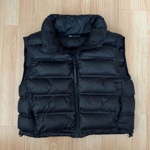 Black Puffer Vest